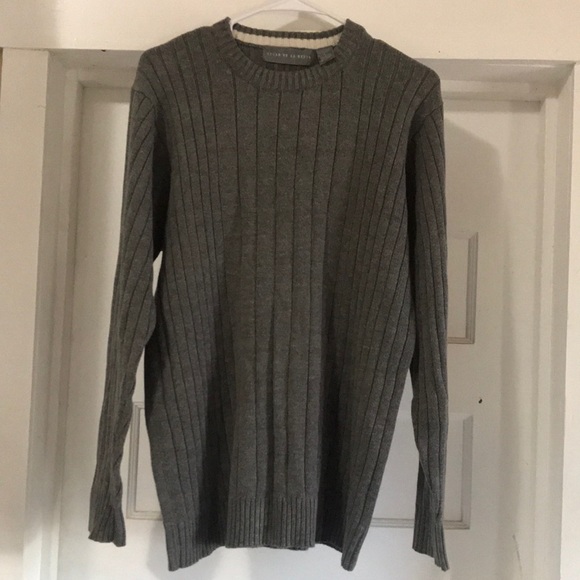 Oscar De La Renta Men’s Cotton & Acrylic Striped Sweater Size L
